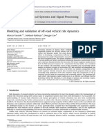 Modeling and Validation of Off-Road Vehicle Ride Dynamics