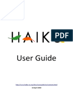 Haiku User Guide PDF