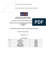 Statistic Analysis Assignment