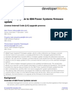 Power System Firmware Update (HMC)