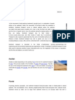 Sediment Transport: Acosta, Dharryl BSCE-5