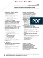 cc1120 Radio Transciever Datasheet