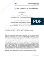 Economics of Vertical Farming