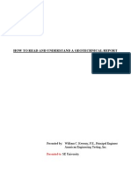 2012.11.14 - How To Read and Understand A Geotechnical Report (Part 2)