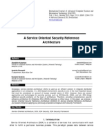 A Service Oriented Security Reference Architecture