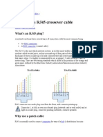 Creating An RJ45 Crossover Cable