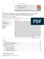 Safety in The Mining Industry and The Unfinished Legacy of Mining Accidents Safety Levers and Defense-In-Depth For Addressing Mining Hazards