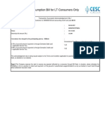 Electricity Consumption Bill For LT Consumers Only: 06-06-2015 DHMP3837078854 Success 143.00