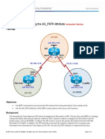 Ccnpv7 Route Lab7-2 BGP As Path Instructor