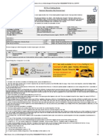 Irctcs E Ticketing Service Electronic Reservation Slip (Personal User)