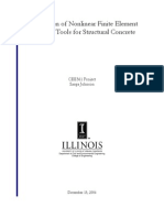 Comparison of Nonlinear Finite Element Modeling Tools For Structural Concrete