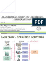 Statement of Cash Flow - Additional (Direct Method)