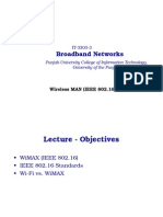 IEEE 802.16 (Wireless MAN) Cont