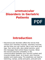 Neuromuscular Disorders in Geriatric Patients