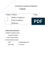 Types of Foundation Made by Weisiong