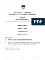 Mechatronics Exam