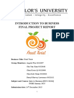 Business Final Report