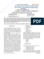 Comparative Analysis of SDLC