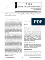 Protein Kinase-Based Neural Signaling Pathways For Ginsenosides: A Retrospective Review