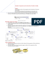 Application of Expansion and Contraction of Matter