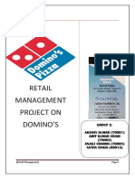 Retail Startegy of Domino's