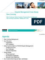 SAP FSCM Dispute Management Case Study Dow Corning