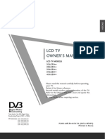 LCD TV Owner'S Manual