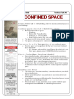 Toolbox Talks Confined Space English 0