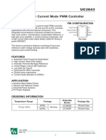 Fixed Frequency Current Mode PWM Controller: Description Pin Configuration