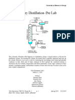 Lab Report Group 3 Distillation