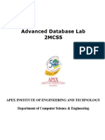 ADBMS Lab Manual