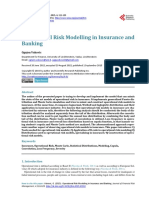 Operational Risk Modeling in Insurance and Banking