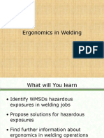 Ergonomics in Welding