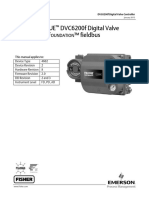 Fisher Fieldvue DVC6200f Digital Valve Controller For F ™ Fieldbus