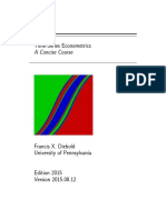 Time Series Econometrics