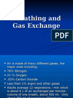 Breathing and Gas Exchange Powerpoint