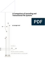 A Comparison of Journaling and Transactional File Systems