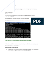 SharePoint 2013 Change Server Name and Alternate Mappings Tutorial