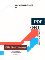 1996 OKI LCD Driver Controller Databook