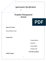 Hospital Management System (SRS)