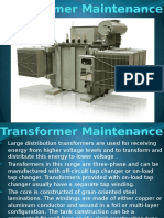 Transformer Maintenance