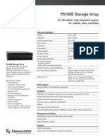 Equallogic PS100E Storage Array