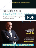 51 Helpful Marketing Ide 51 Helpful Marketing Ideas - Drayton Birdas - Drayton Bird