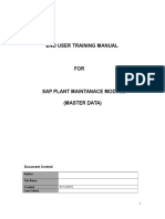 End User Manual - PM - Master Data