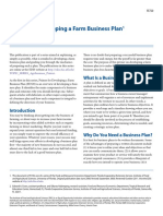 Developing A Farm Business Plan