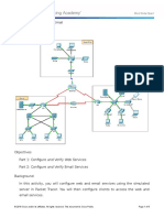 10.2.1.7 Packet Tracer - Web and Email