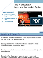 Trade-Offs, Comparative Advantage, and The Market System: Chapter Outline Learning Objectives