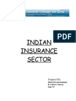 Indian Insurance Sector