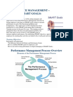 Performance Management - Creating Smart Goals