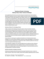 Membrane Filtration Technology Koch Membrane Systems